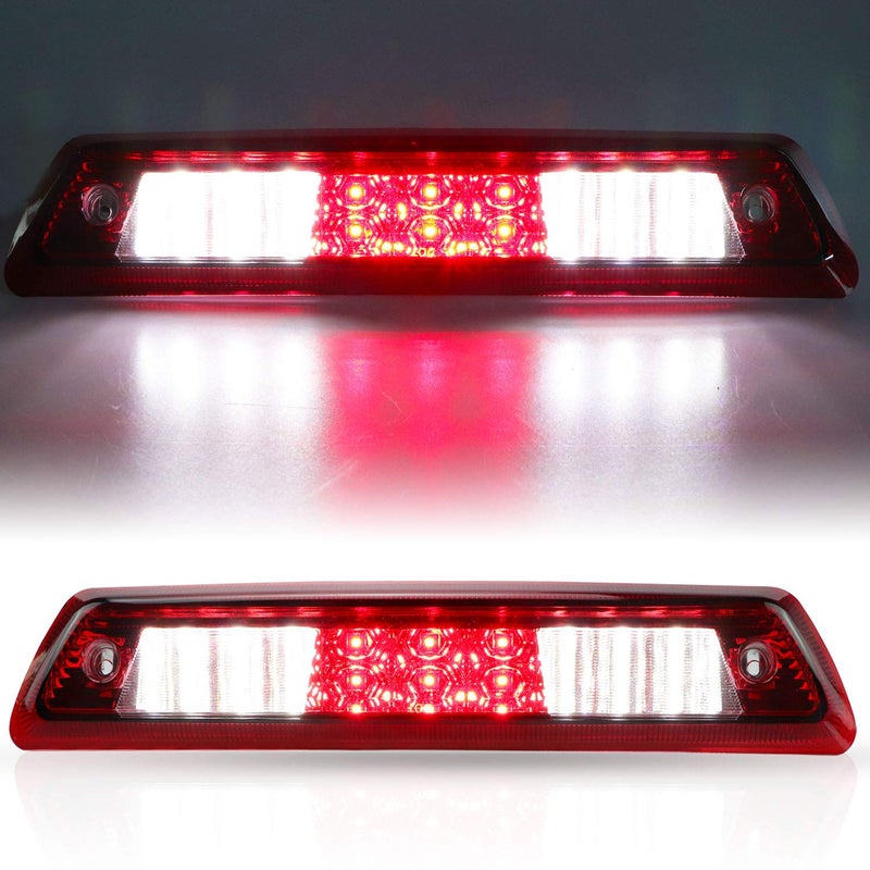 Tresound ضوء الفرامل الثالث Tresound للسيارة فورد F150 F-150 من 2009-2014، ضوء شحن LED مرتفع (أحمر) - Image 1